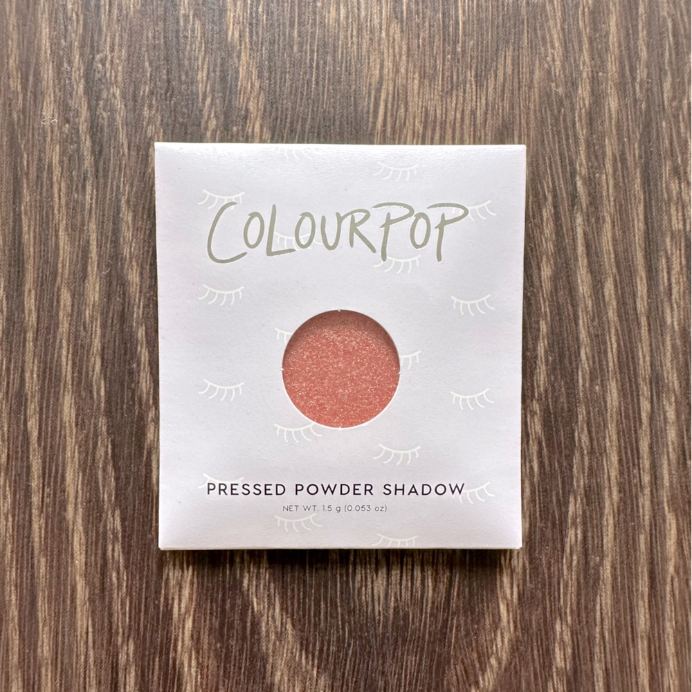 🚨 HOST PICK 🆕 4/$25 Colourpop Cheers Babe Metallic Pink Pressed Powder Shadow